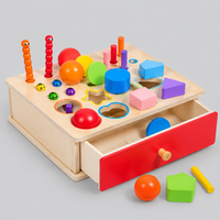 Montessori Shape Sorting Coin Box