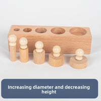 Montessori Sensory Cylinder Blocks