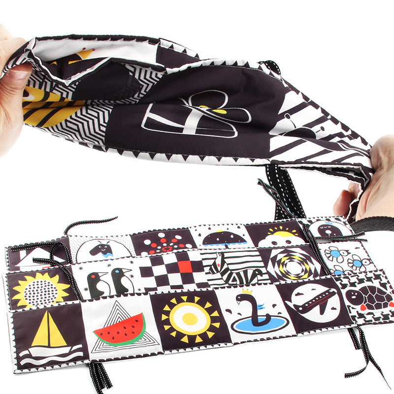 Double-Sided Black-and-White Crib Book