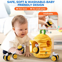 Plush Sensory Educational Toy for Toddlers