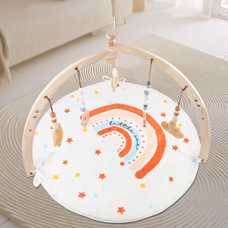 Wooden Baby Activity Gym Rack