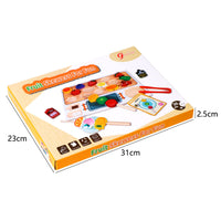 Wooden Kitchen Pretend Play Puzzle Toy for Kids