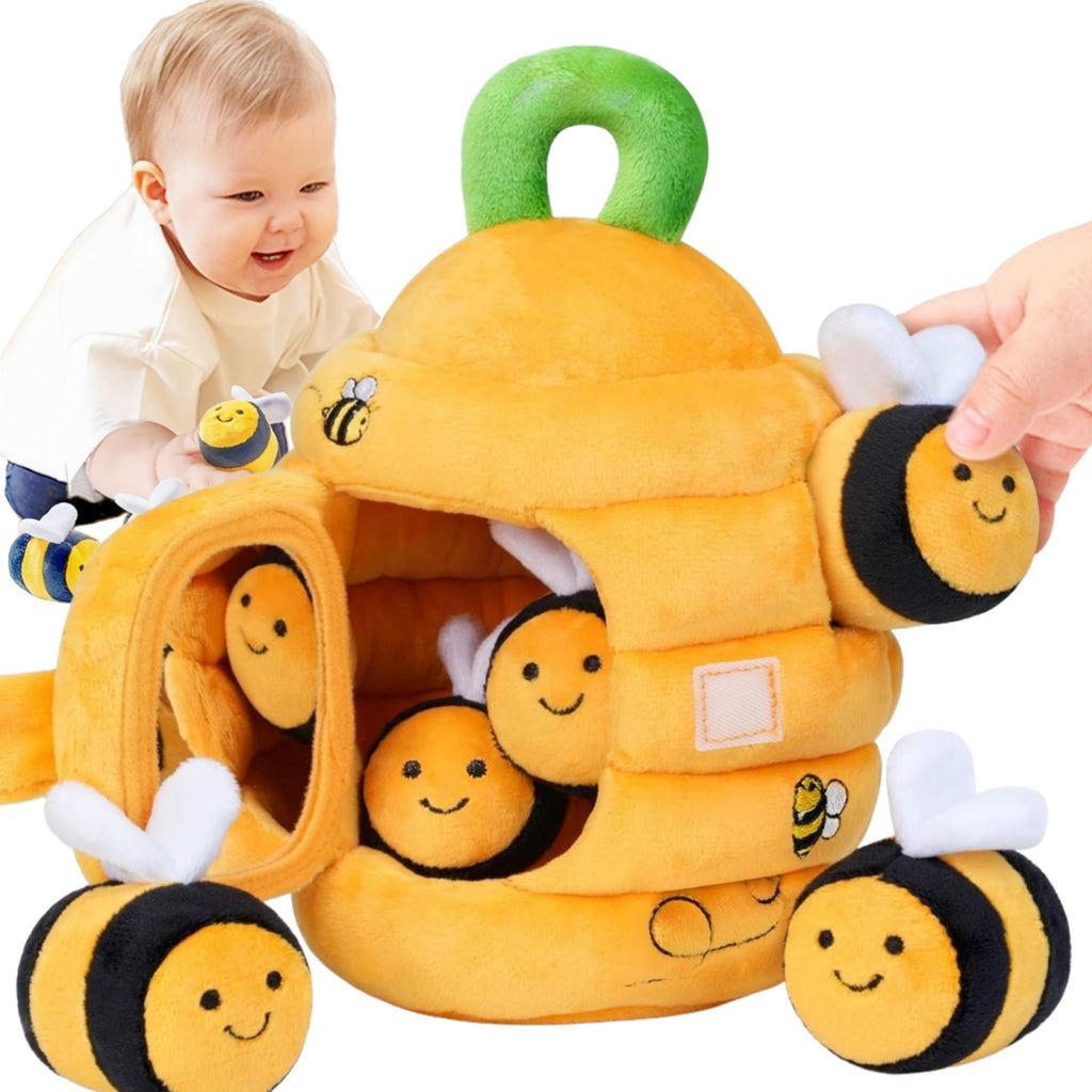 Plush Sensory Educational Toy for Toddlers