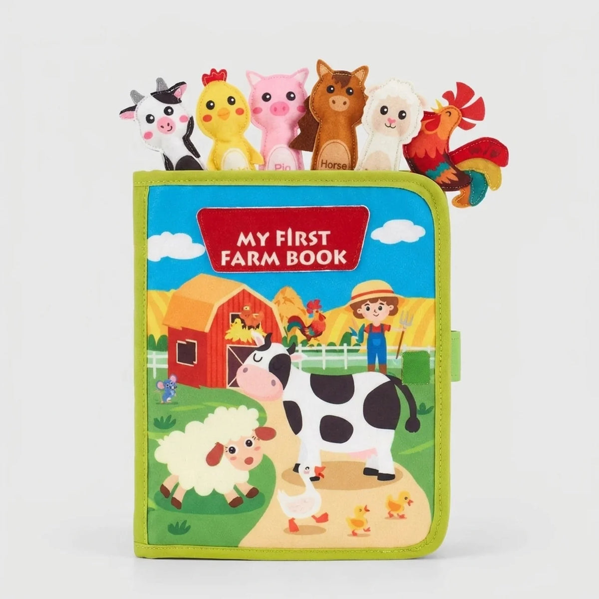 Felt Alphabet Busy Board for Toddlers