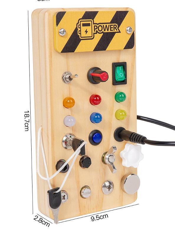 Montessori Busy Board Sensory Toy