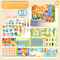 Montessori Busy Book for Early Learning