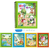 Childrens Magic Water Drawing Book