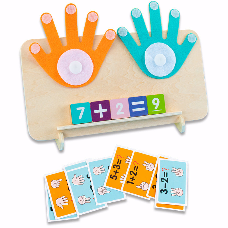 Montessori Digital Teaching Aids Finger Calculation Educational Toys