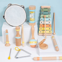 Wooden Early Education Musical Instrument Set for Infants