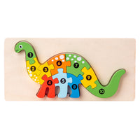 Wooden 3D Puzzle Educational Toy