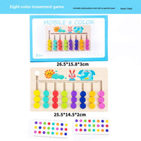 Wooden Montessori Color Matching Chess