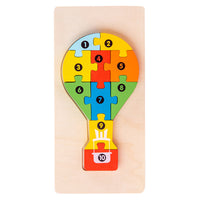 Wooden 3D Puzzle Educational Toy