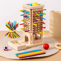 Interactive stick-drawing toy