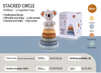 Infant Soft Rubber Stacking Blocks