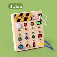 Montessori Busy Board Sensory Toy
