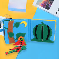 Montessori Farm Animal Felt Book
