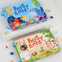 Montessori Busy Book for Early Learning