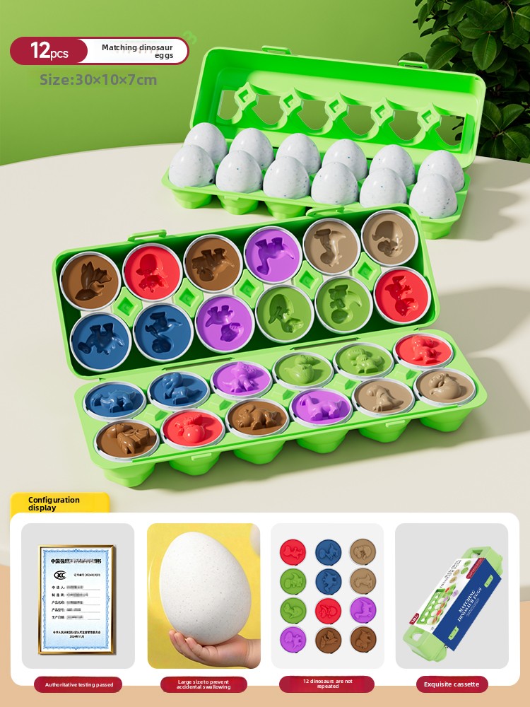 Shape Matching Sorting Eggs
