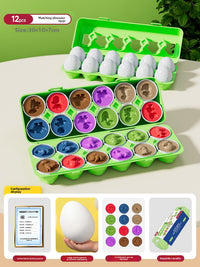 Shape Matching Sorting Eggs