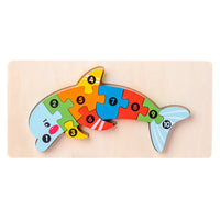 Wooden 3D Puzzle Educational Toy