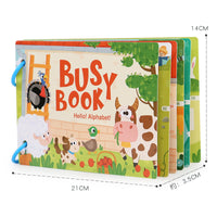 Montessori Busy Book for Early Learning