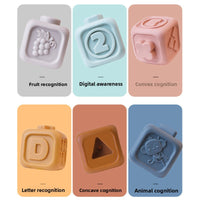 Infant Soft Rubber Stacking Blocks