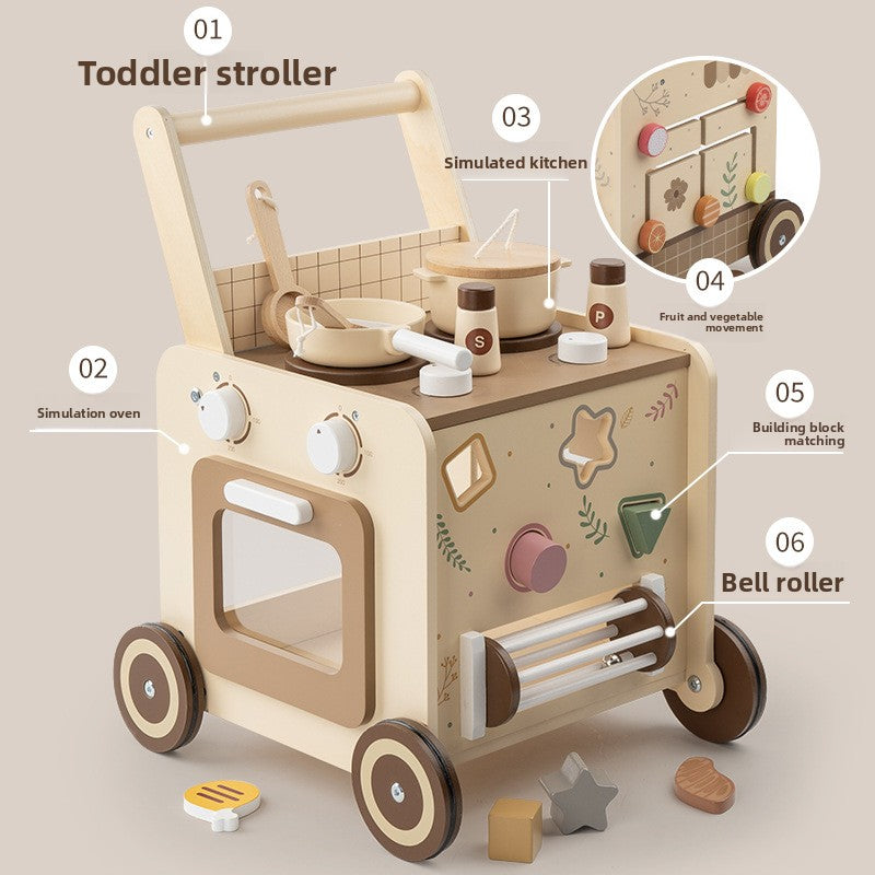 Beaded walker