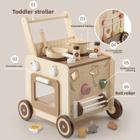 Beaded walker