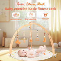 Wooden Baby Activity Gym Rack