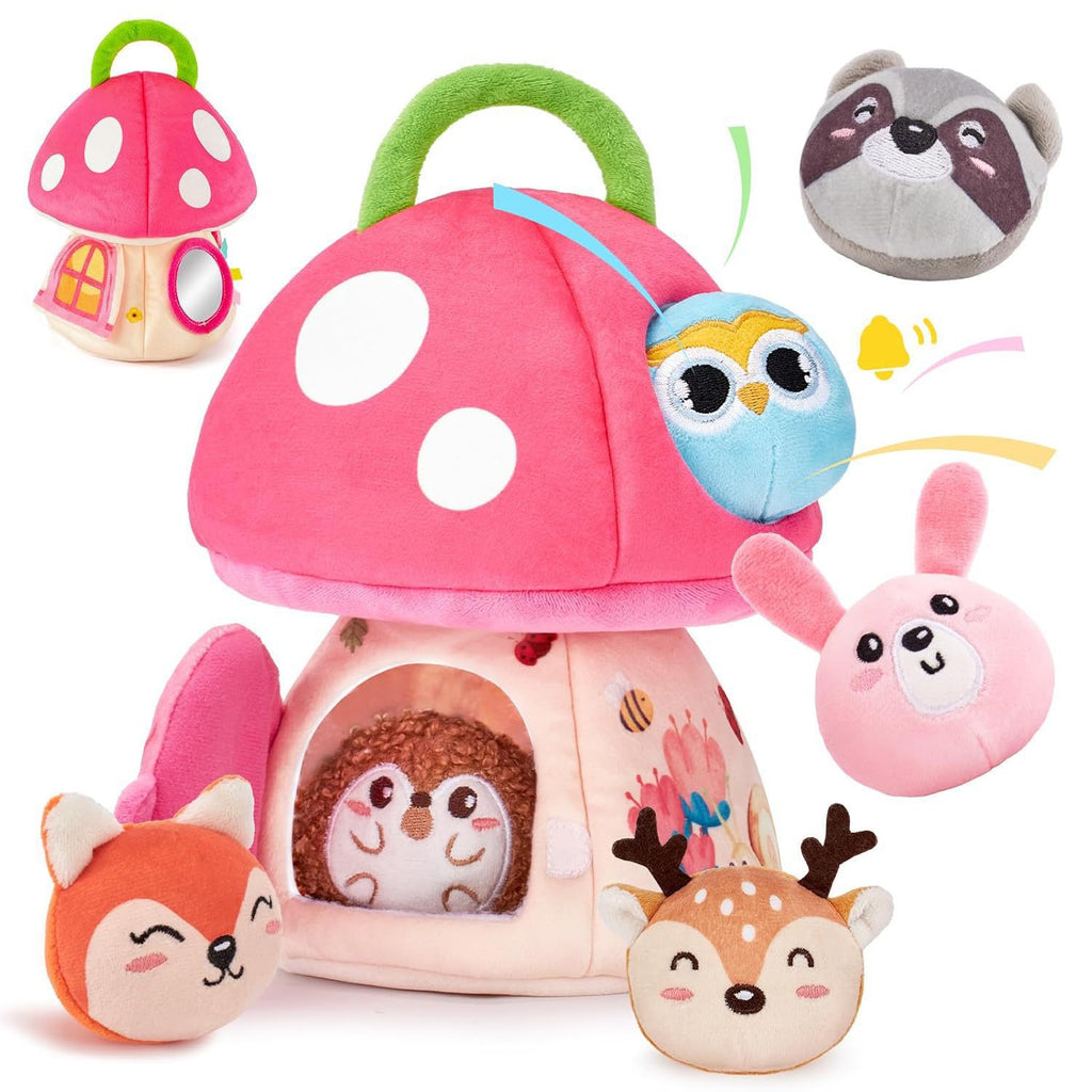 Plush Sensory Educational Toy for Toddlers