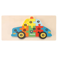 Wooden 3D Puzzle Educational Toy