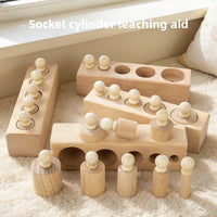 Montessori Sensory Cylinder Blocks