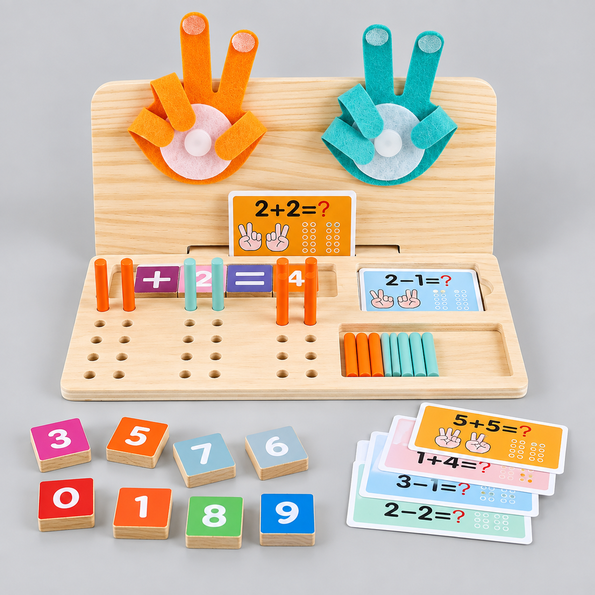 Montessori Finger Counting Abacus