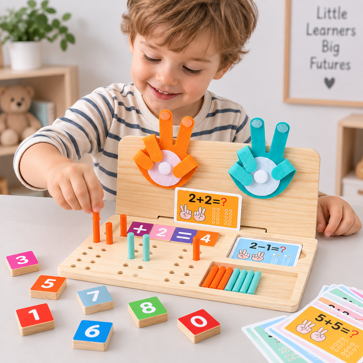 Montessori Finger Counting Abacus