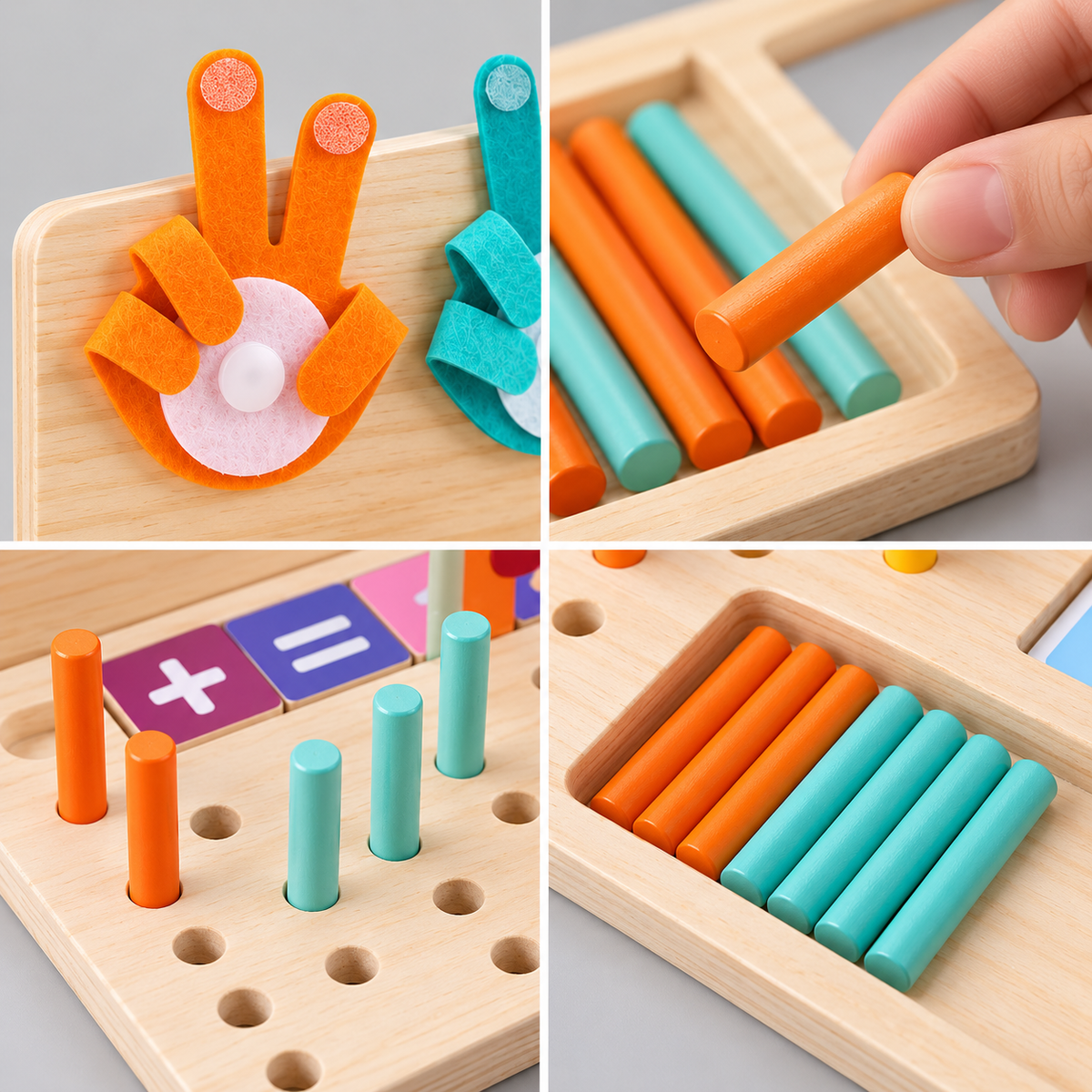 Montessori Finger Counting Abacus