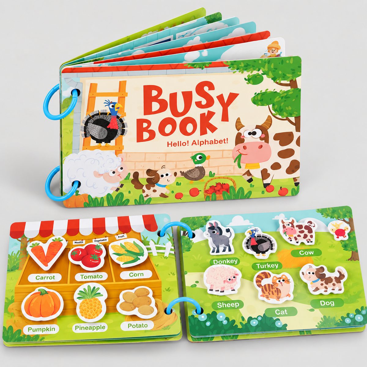 Montessori Themed Learning Busy Book