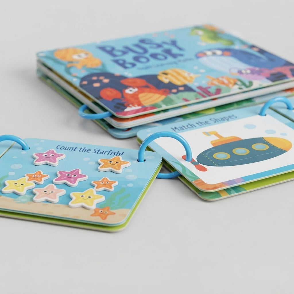 Montessori Themed Learning Busy Book