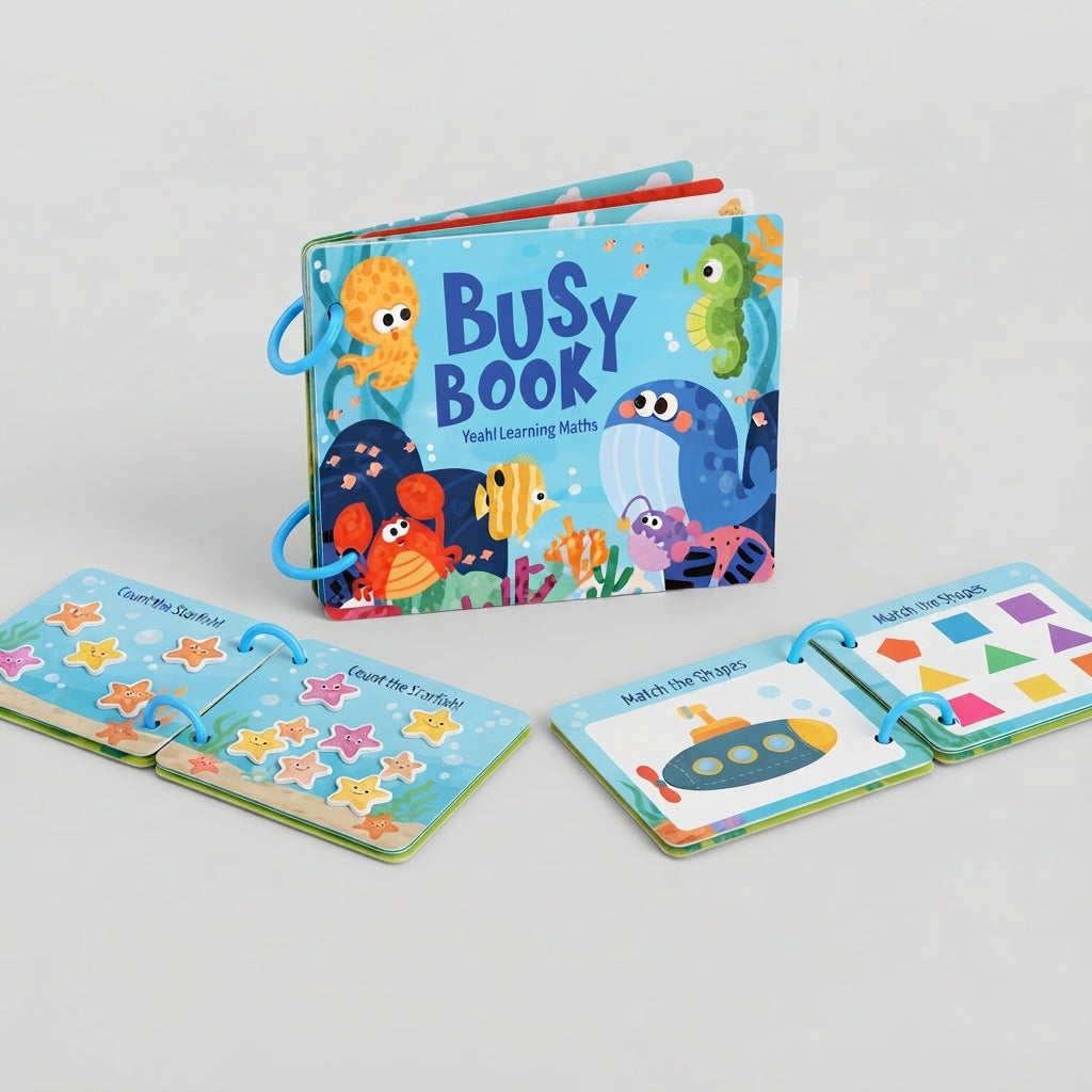 Montessori Themed Learning Busy Book