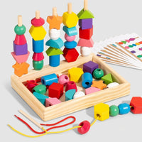 Montessori Geometric Bead & Column Box