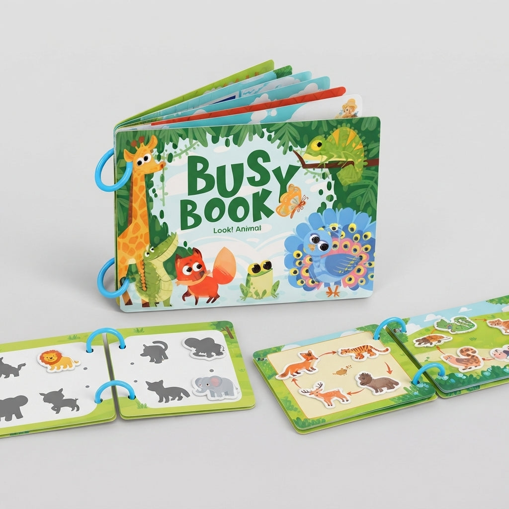 Montessori Themed Learning Busy Book