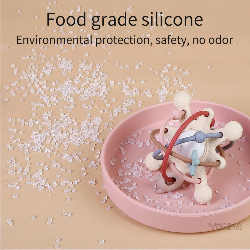 Silicone Sensory Teether Ball