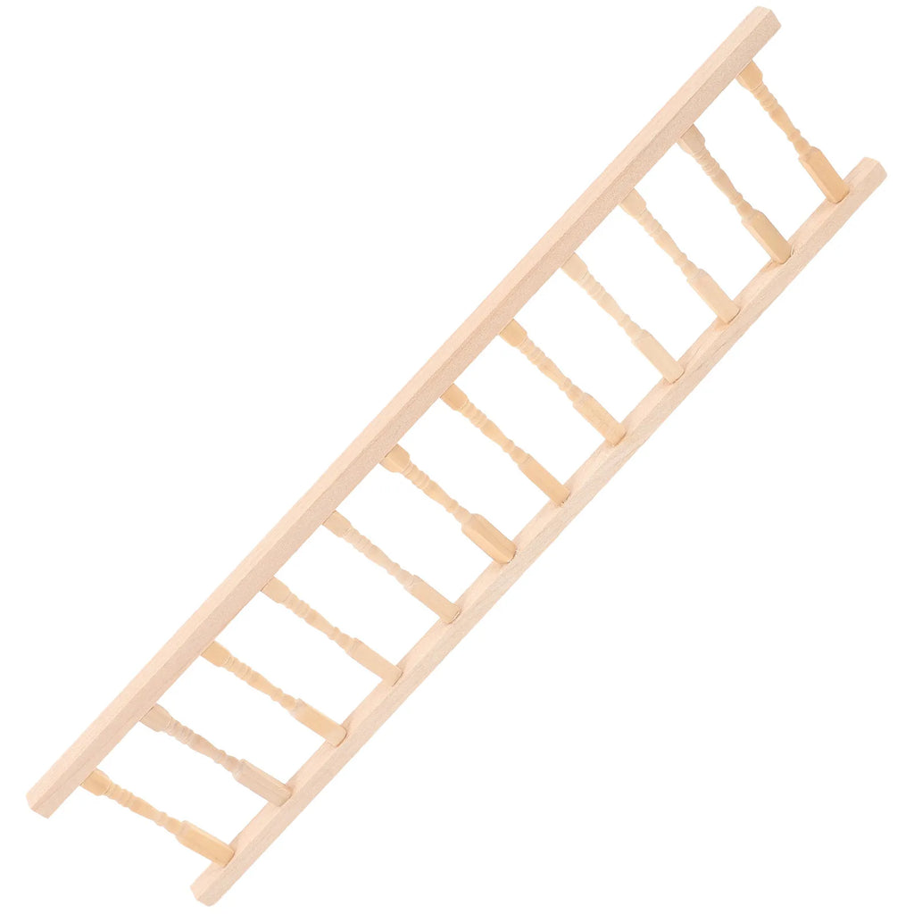 Wooden Dollhouse Fence & Handrail Accessory
