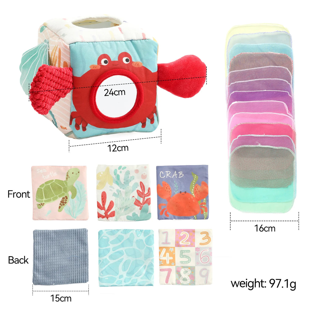 Ocean Sensory Play Cube for Babies