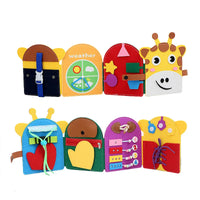 Montessori Animal Busy Book for Toddlers