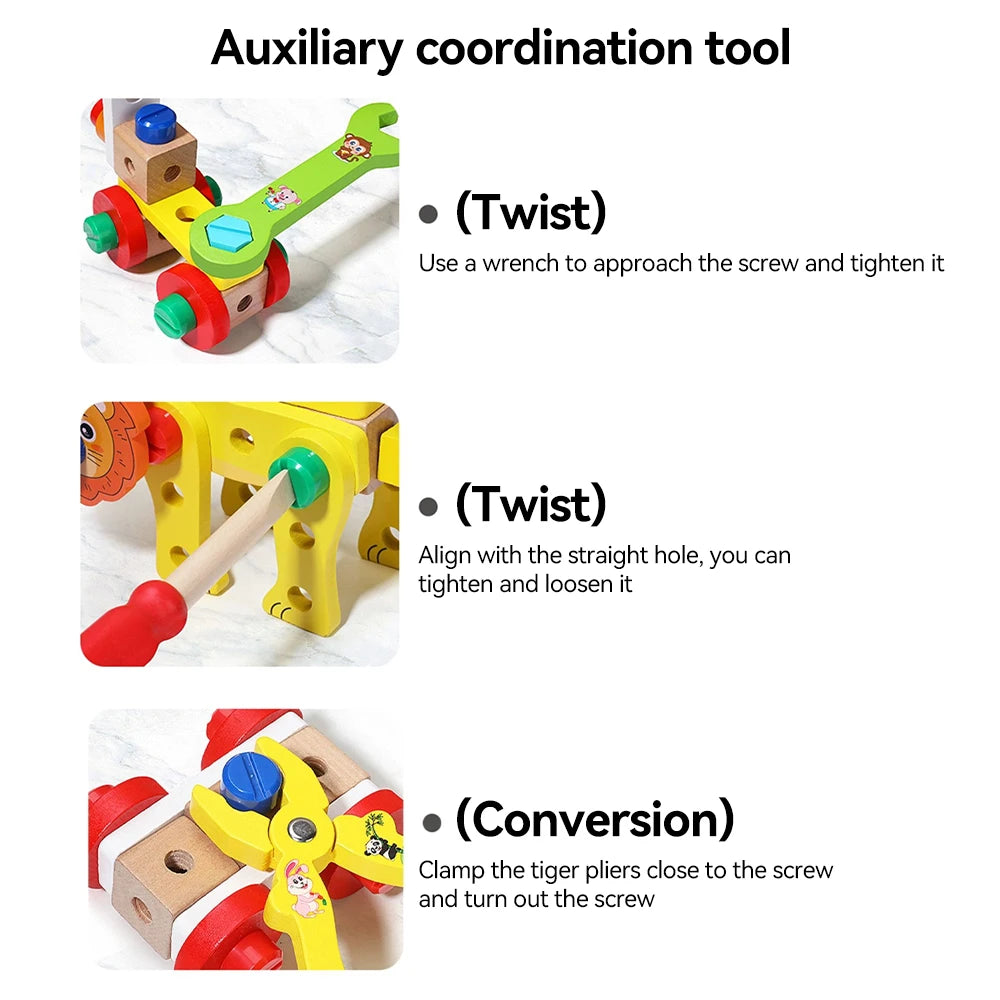 Wooden Tool Box Building Set