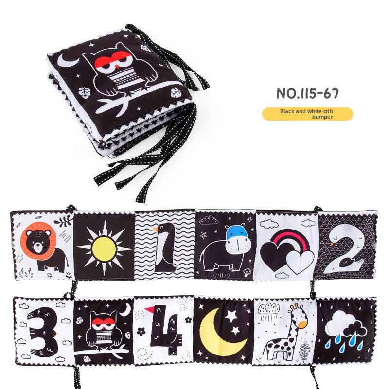 Double-Sided Black-and-White Crib Book