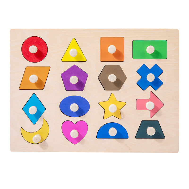 Montessori Magnetic Geometric Shape Puzzle Board