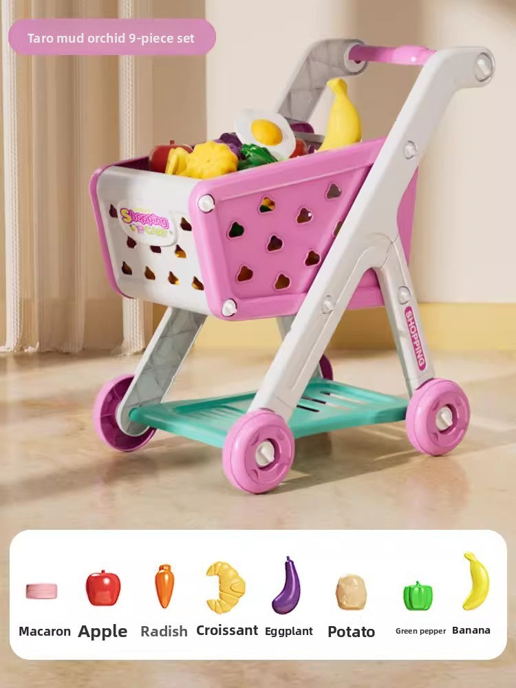 Kids Shopping Cart Toy Set