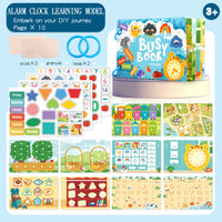 Montessori Busy Book for Early Learning