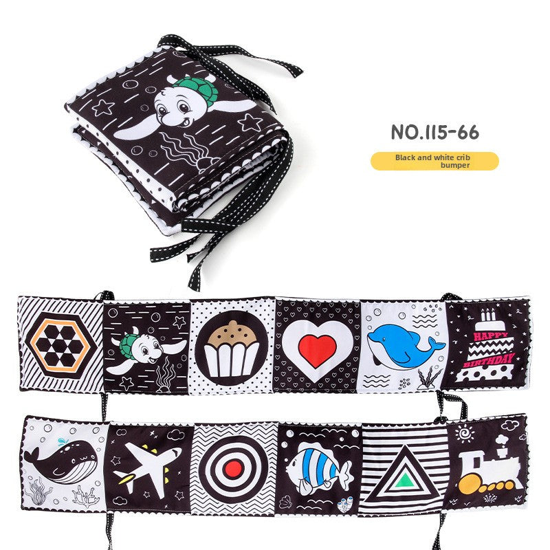 Double-Sided Black-and-White Crib Book